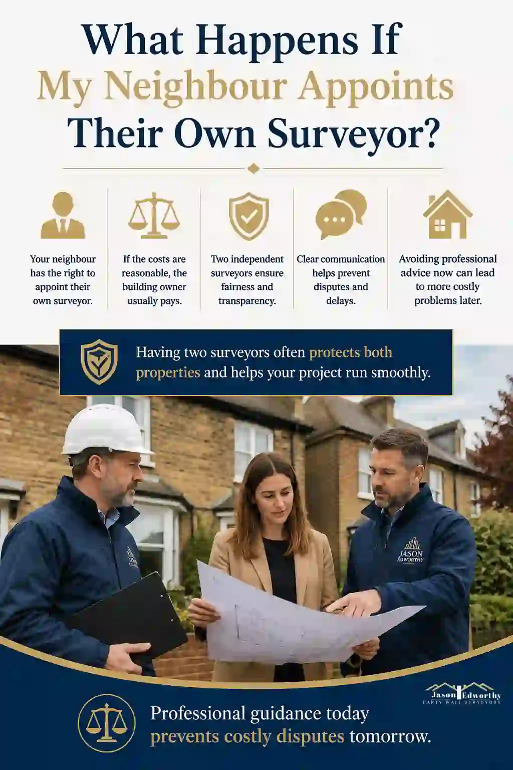What Happens If My Neighbour Appoints Their Own Surveyor Rawtenstall?